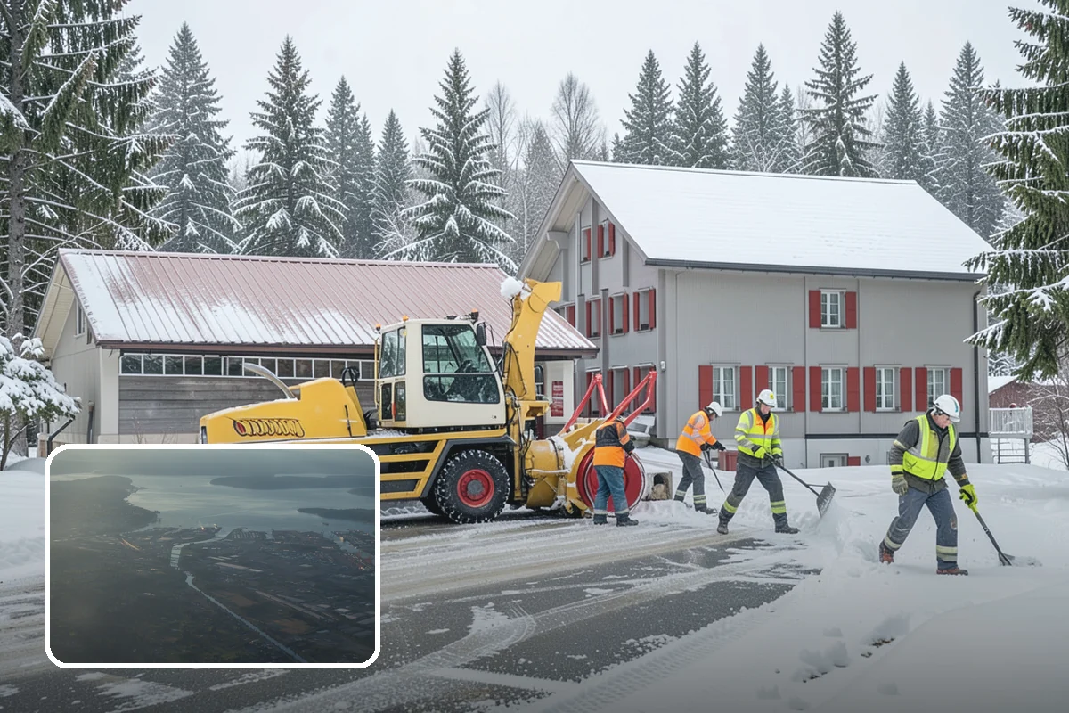 Parking Lot Maintenance in Fife, Pierce County, WA - One plan covering all winter services