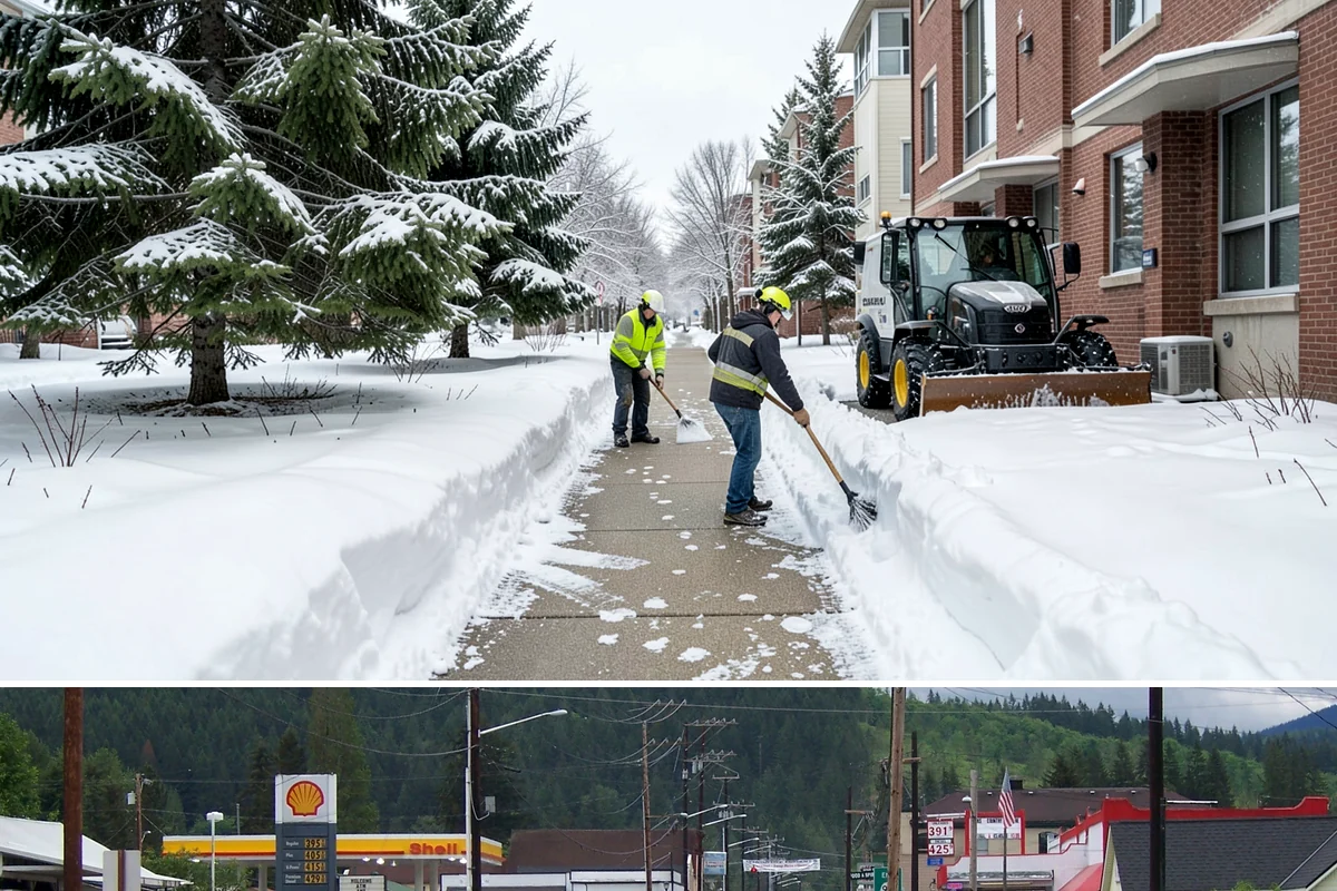 Parking Lot Maintenance in Granite Falls, Snohomish County, WA - Maintenance agreements run the full season, typically November through March.