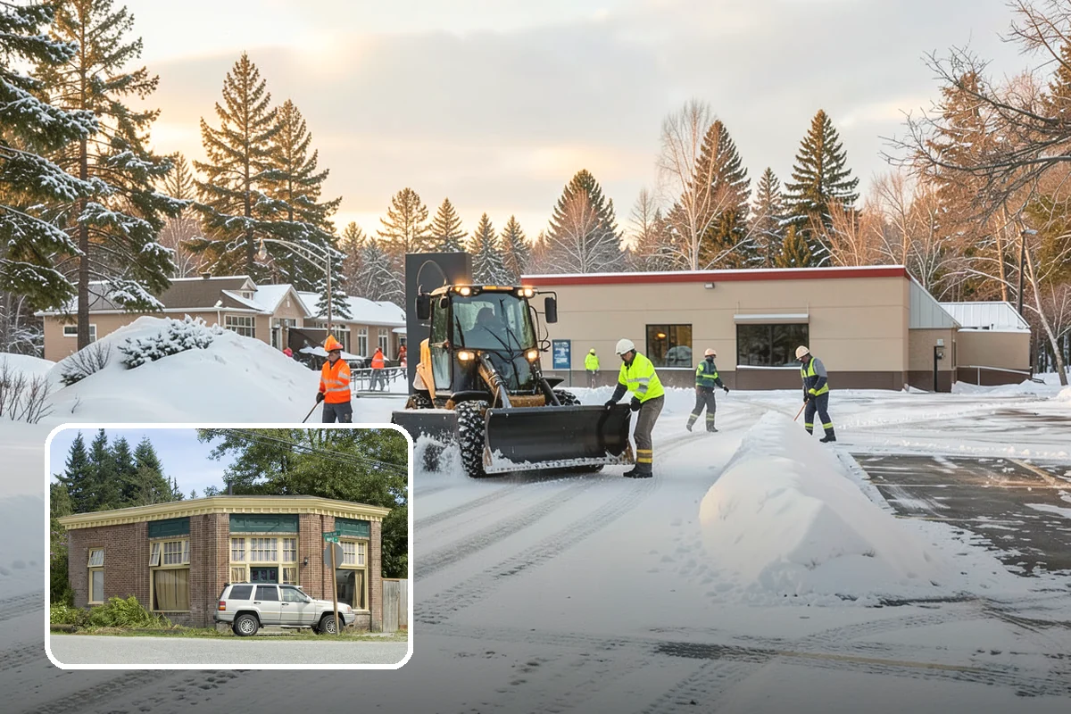 Parking Lot Maintenance in Hamilton, Skagit County, WA - One plan covering all winter services