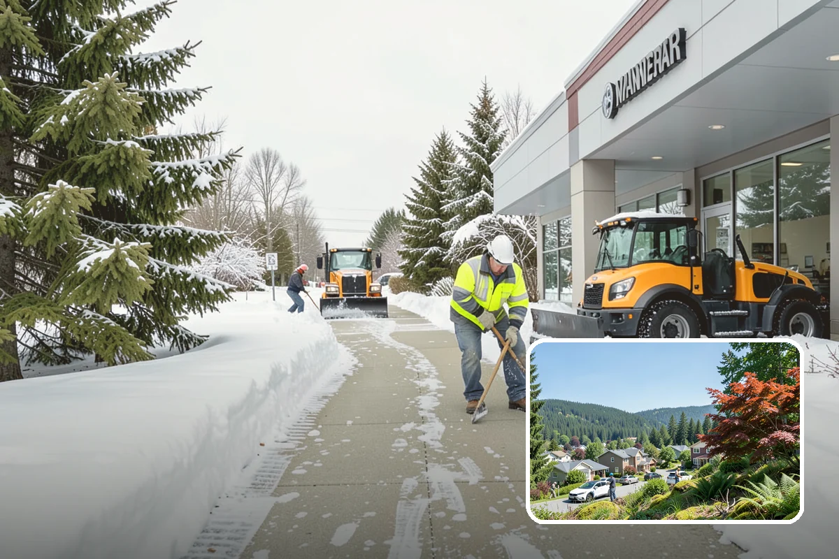 Parking Lot Maintenance in Index, Snohomish County, WA - One plan covering all winter services