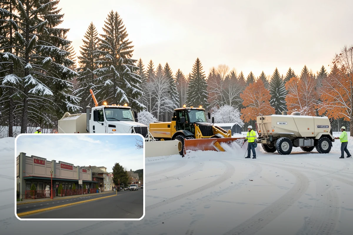 Parking Lot Maintenance in Issaquah, King County, WA - One plan covering all winter services