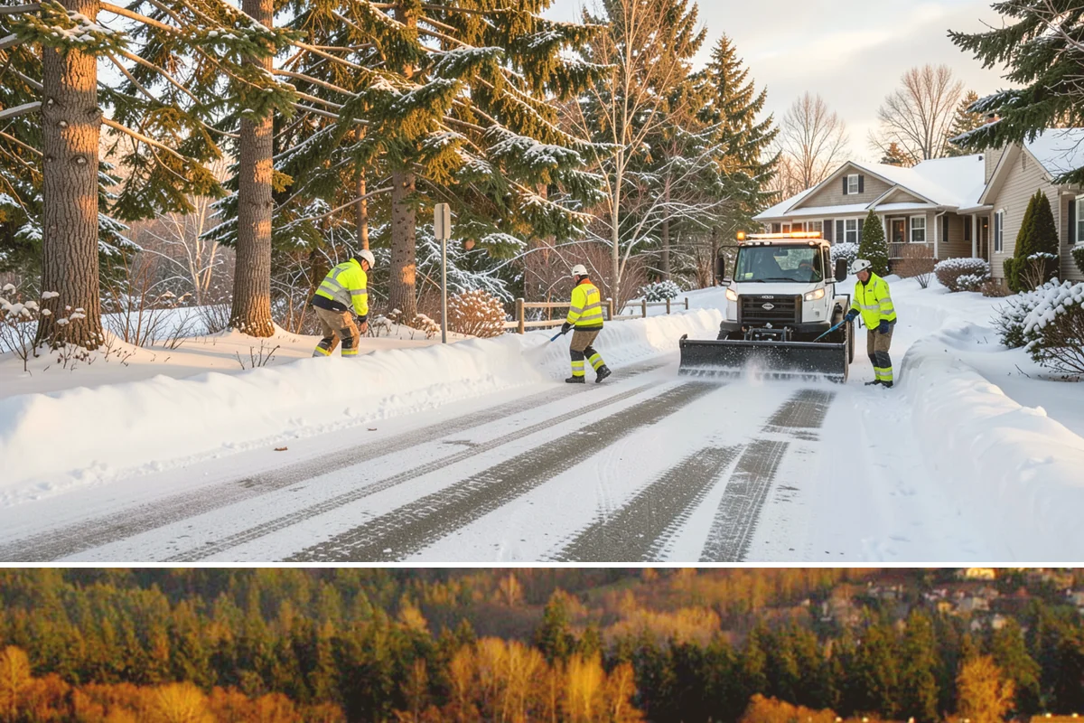 Parking Lot Maintenance in Kenmore, King County, WA - Maintenance agreements run the full season, typically November through March.