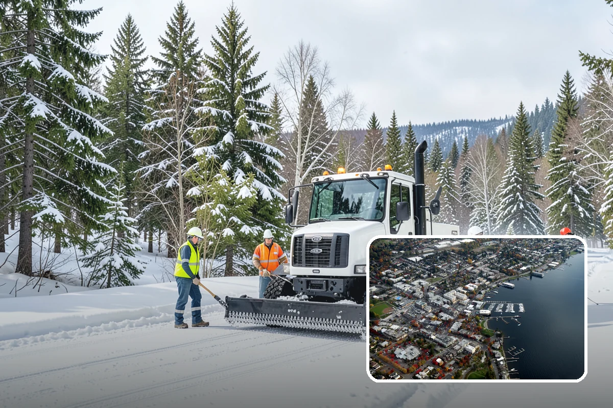 Parking Lot Maintenance in Kirkland, King County, WA - One plan covering all winter services
