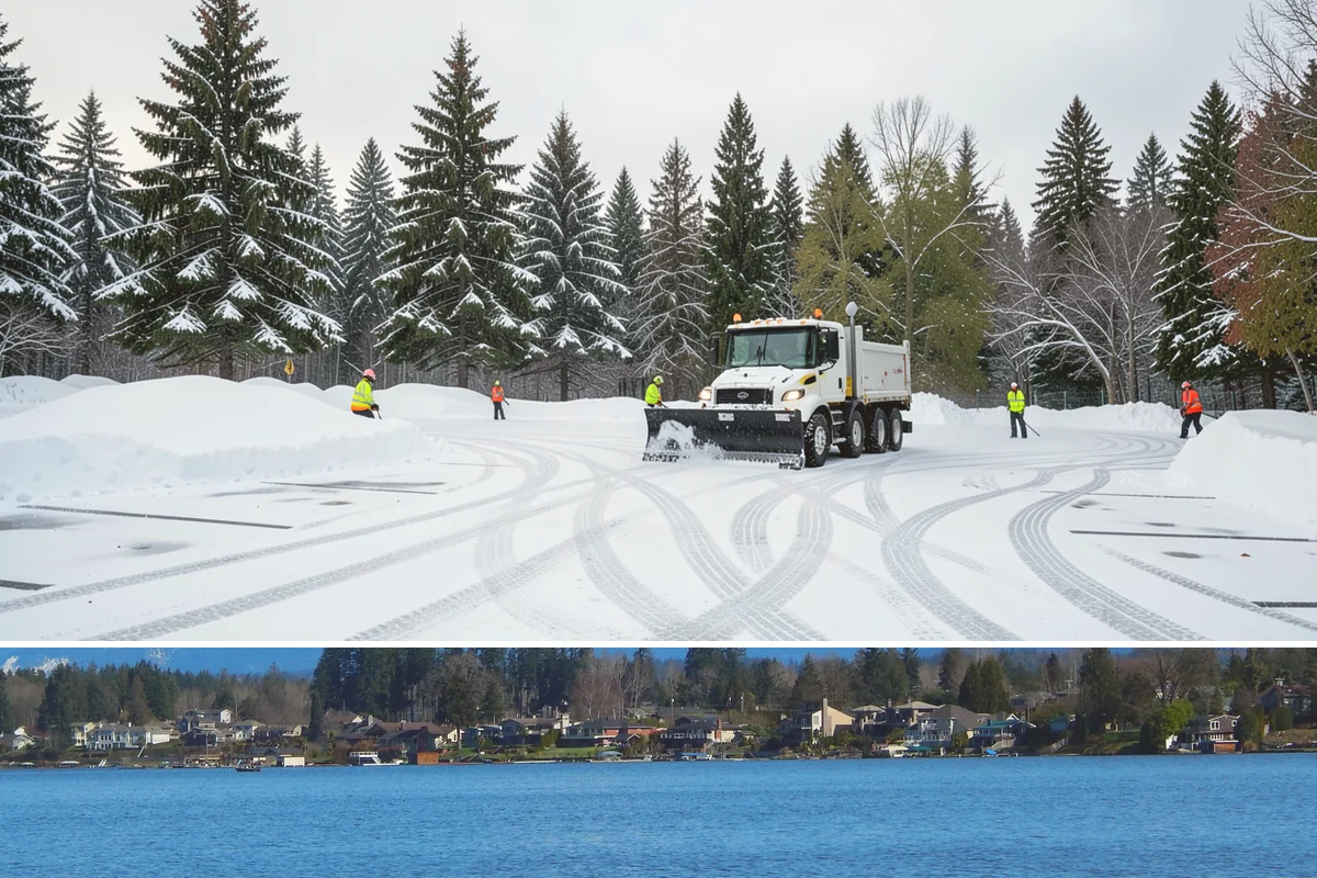Parking Lot Maintenance in Lake Stevens, Snohomish County, WA - Maintenance agreements run the full season, typically November through March.