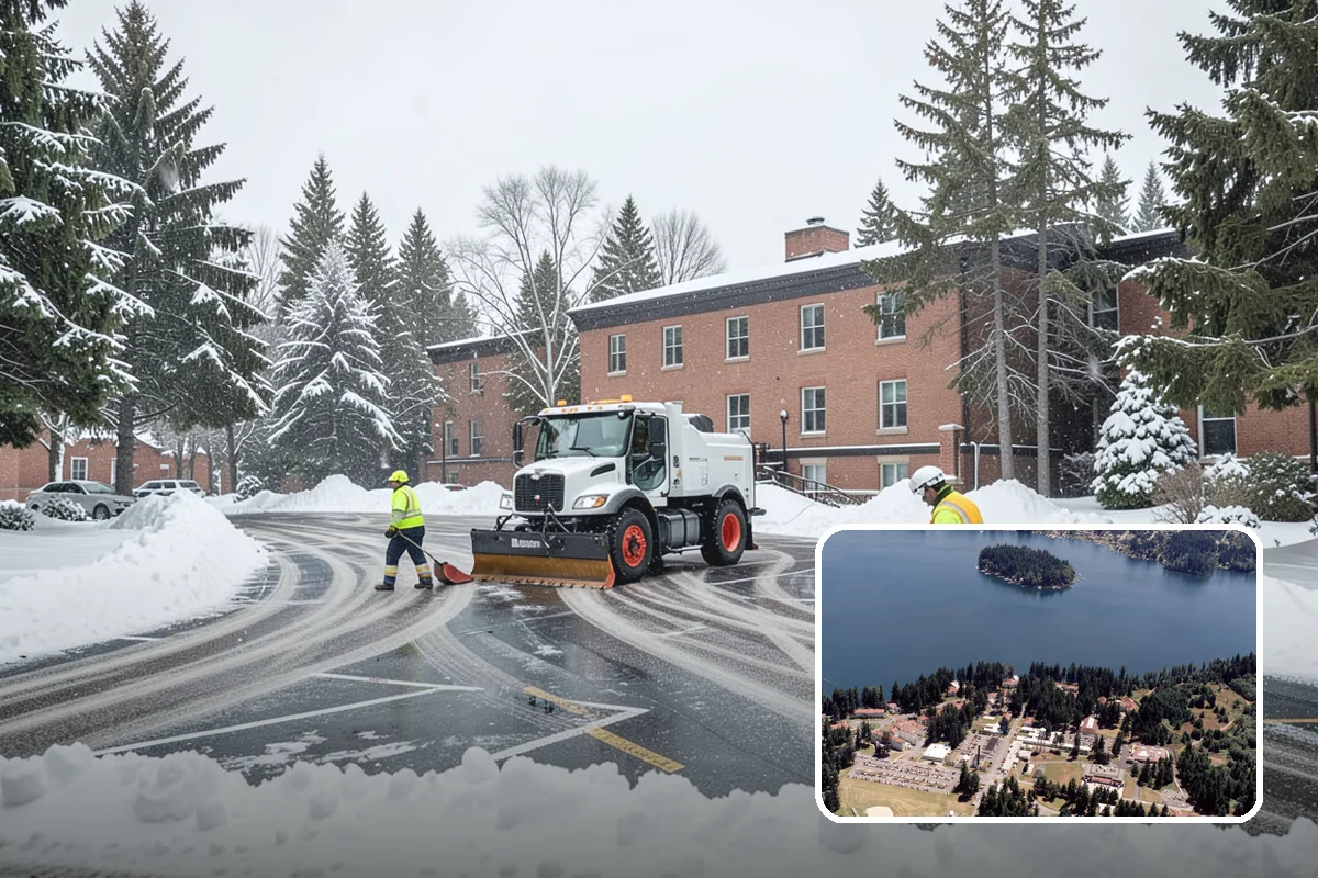 Parking Lot Maintenance in Lakewood, Pierce County, WA - One plan covering all winter services
