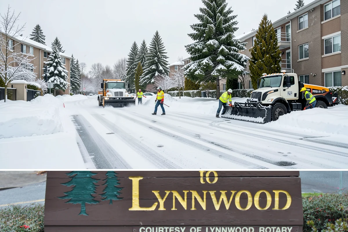 Parking Lot Maintenance in Lynnwood, Snohomish County, WA - Maintenance agreements run the full season, typically November through March.