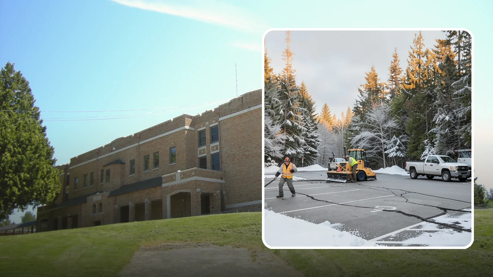 Parking Lot Maintenance in Maple Valley, King County, WA - We provide season-long parking lot upkeep that keeps your surface safe through every Western Washington winter event.