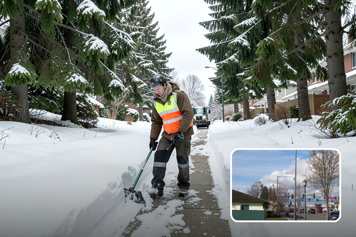 Parking Lot Maintenance in Marysville, Snohomish County, WA - One plan covering all winter services