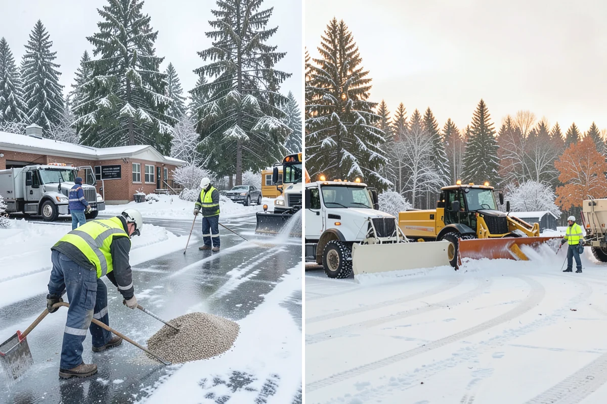 Parking Lot Maintenance in Medina, King County, WA - We build a season plan from a detailed site assessment