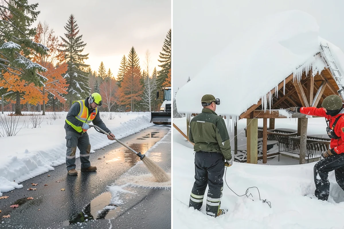 Parking Lot Maintenance in Monroe, Snohomish County, WA - We build a season plan from a detailed site assessment