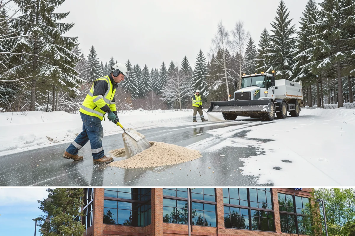 Parking Lot Maintenance in Mountlake Terrace, Snohomish County, WA - Maintenance agreements run the full season, typically November through March.