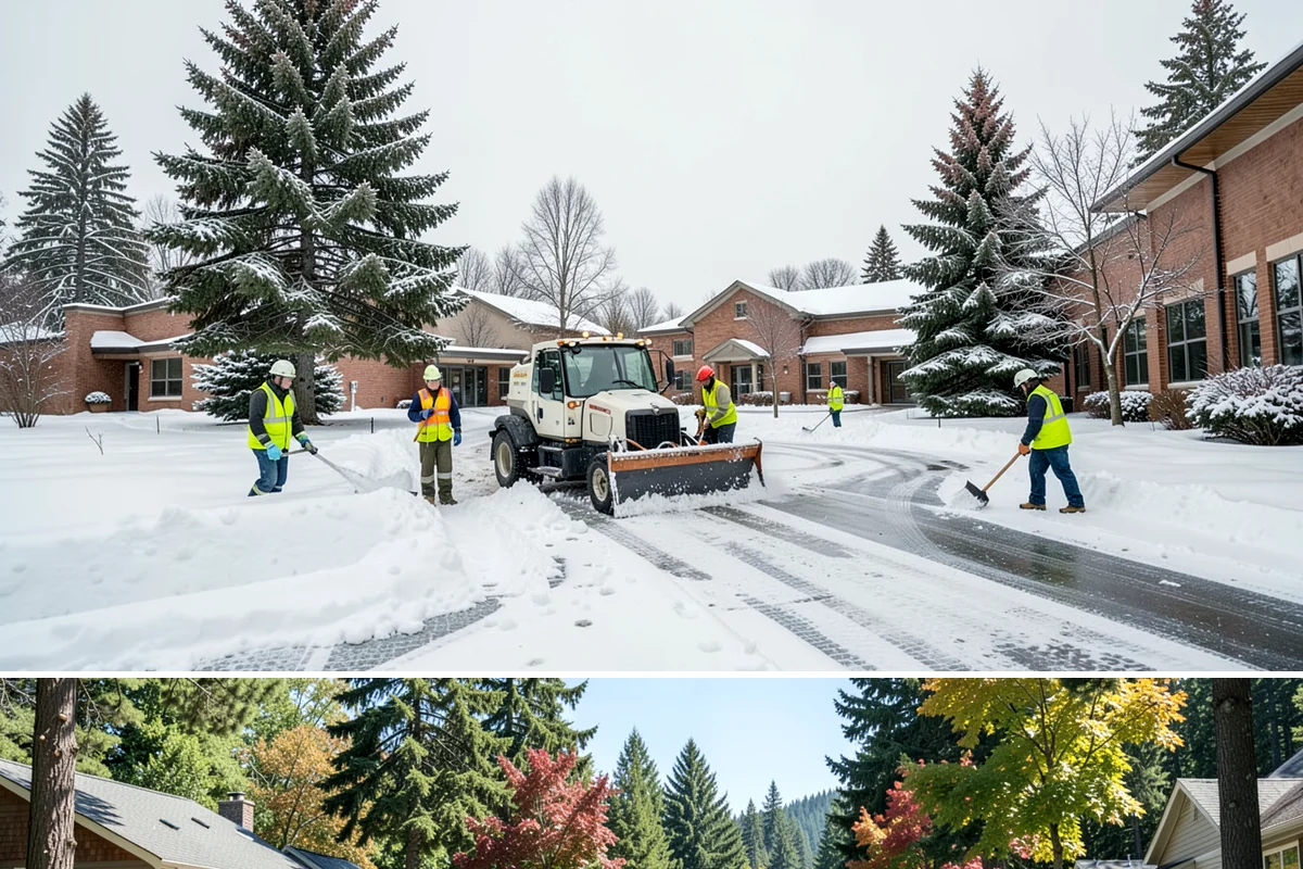 Parking Lot Maintenance in Orting, Pierce County, WA - Maintenance agreements run the full season, typically November through March.