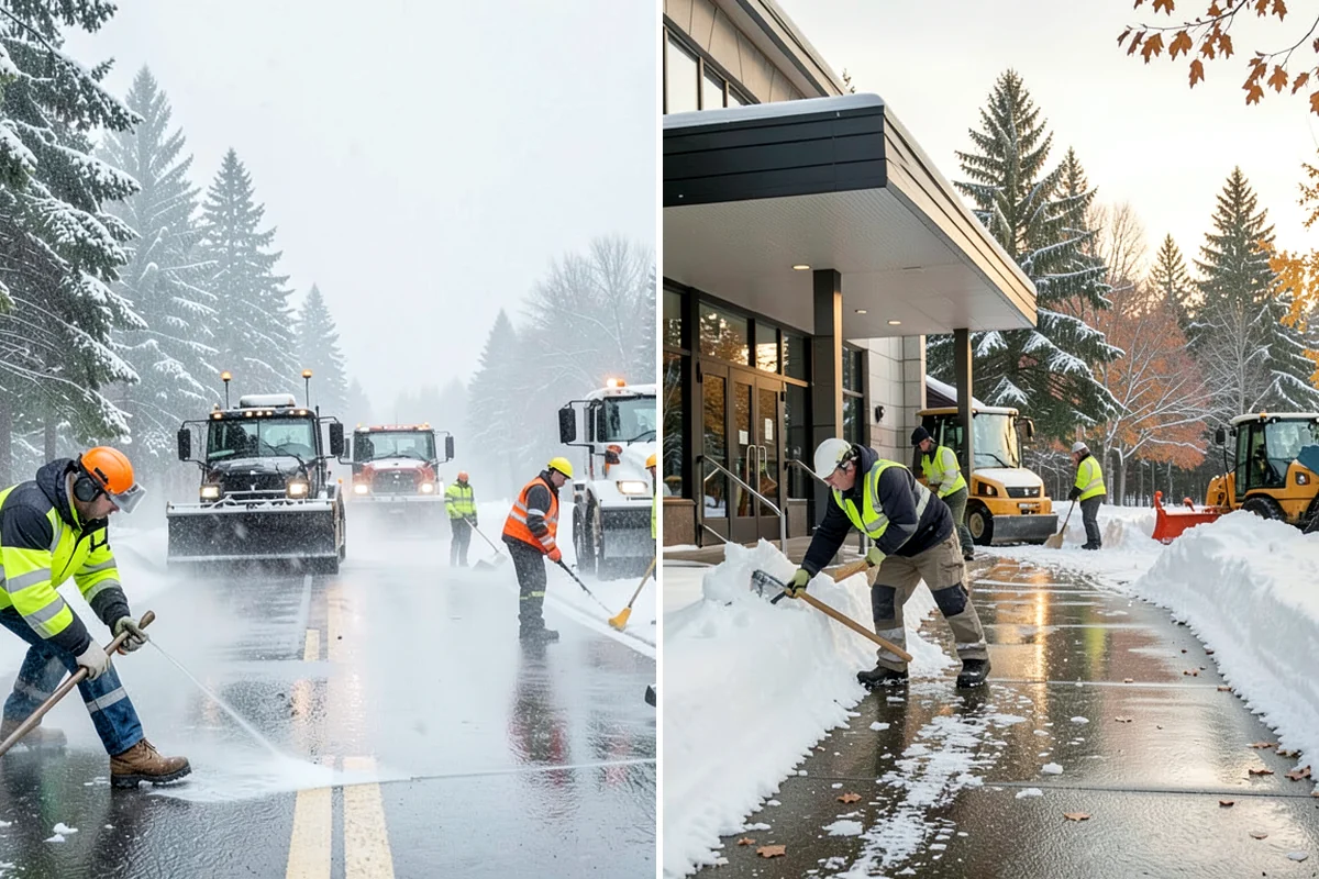 Parking Lot Maintenance in Pacific, King County, WA - We build a season plan from a detailed site assessment