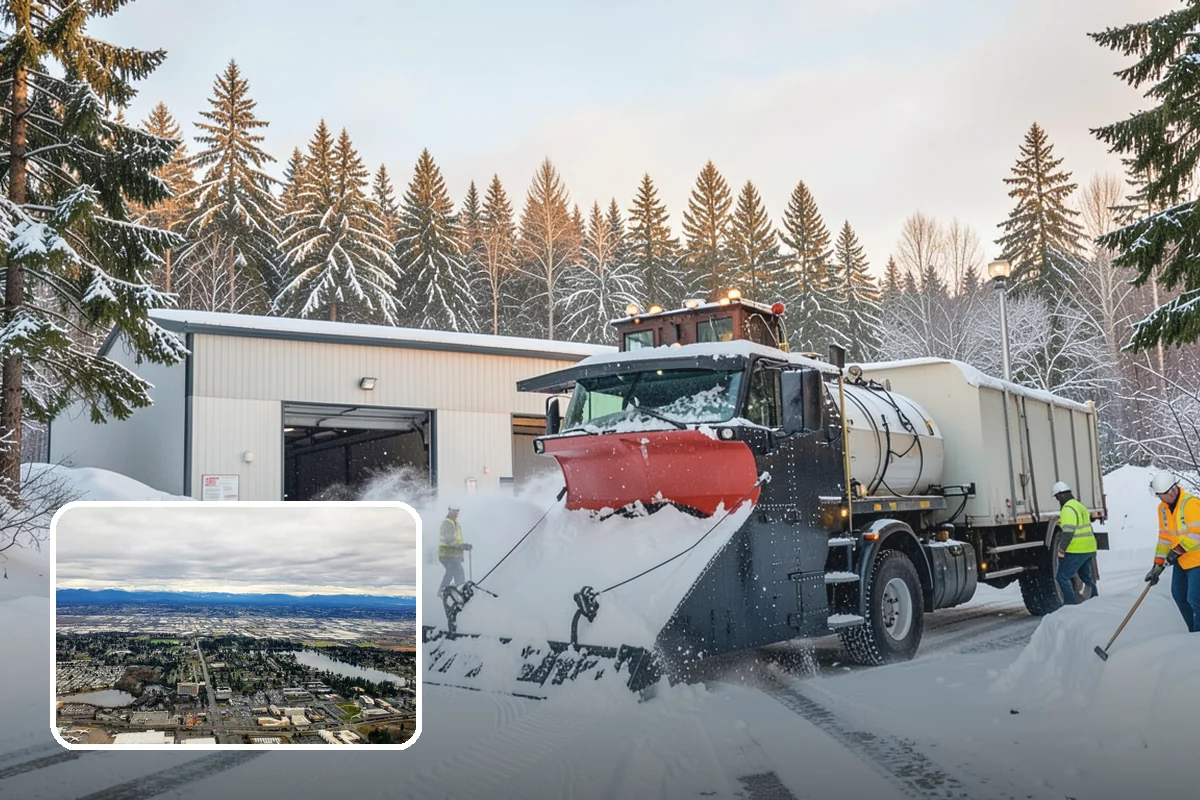 Parking Lot Maintenance in SeaTac, King County, WA - One plan covering all winter services