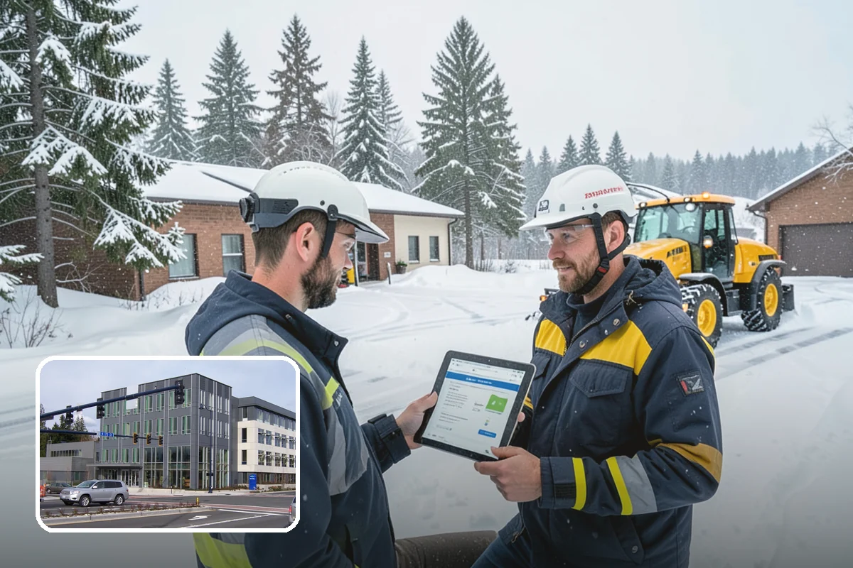 Parking Lot Maintenance in Shoreline, King County, WA - One plan covering all winter services