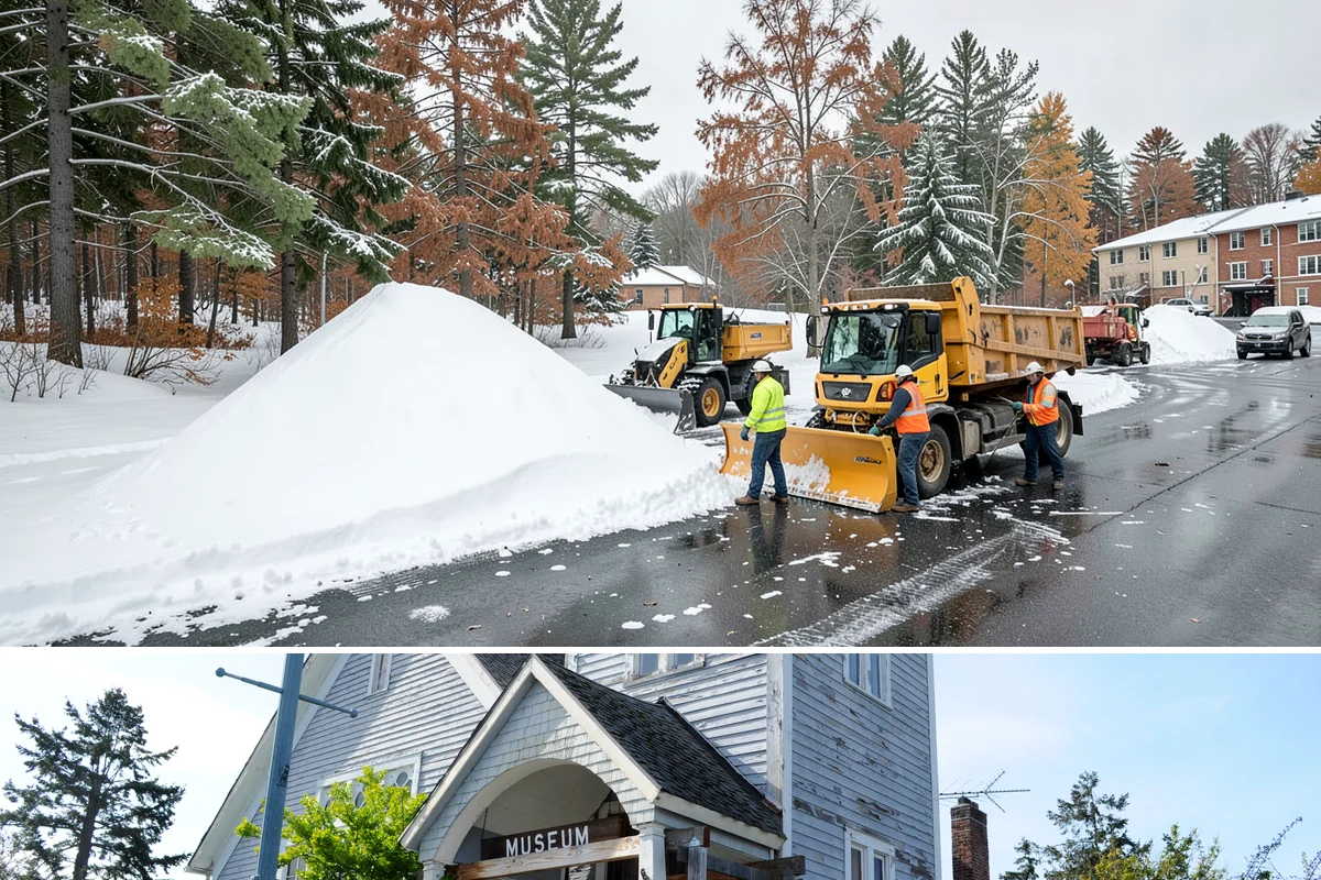 Parking Lot Maintenance in Steilacoom, Pierce County, WA - Maintenance agreements run the full season, typically November through March.