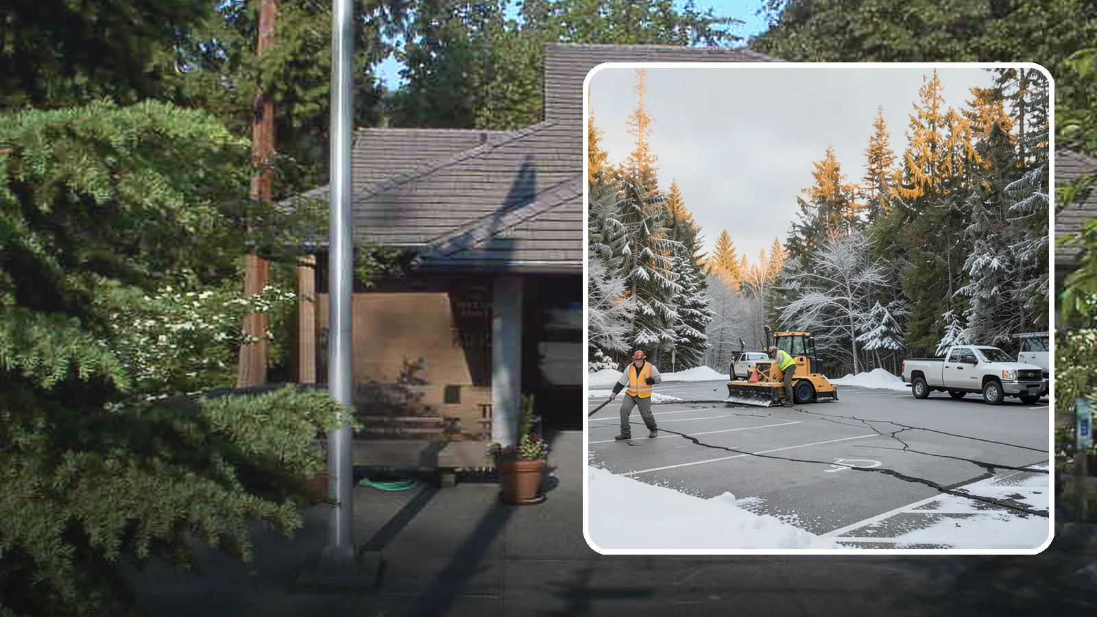 Parking Lot Maintenance in Yarrow Point, King County, WA - We provide season-long parking lot upkeep that keeps your surface safe through every Western Washington winter event.