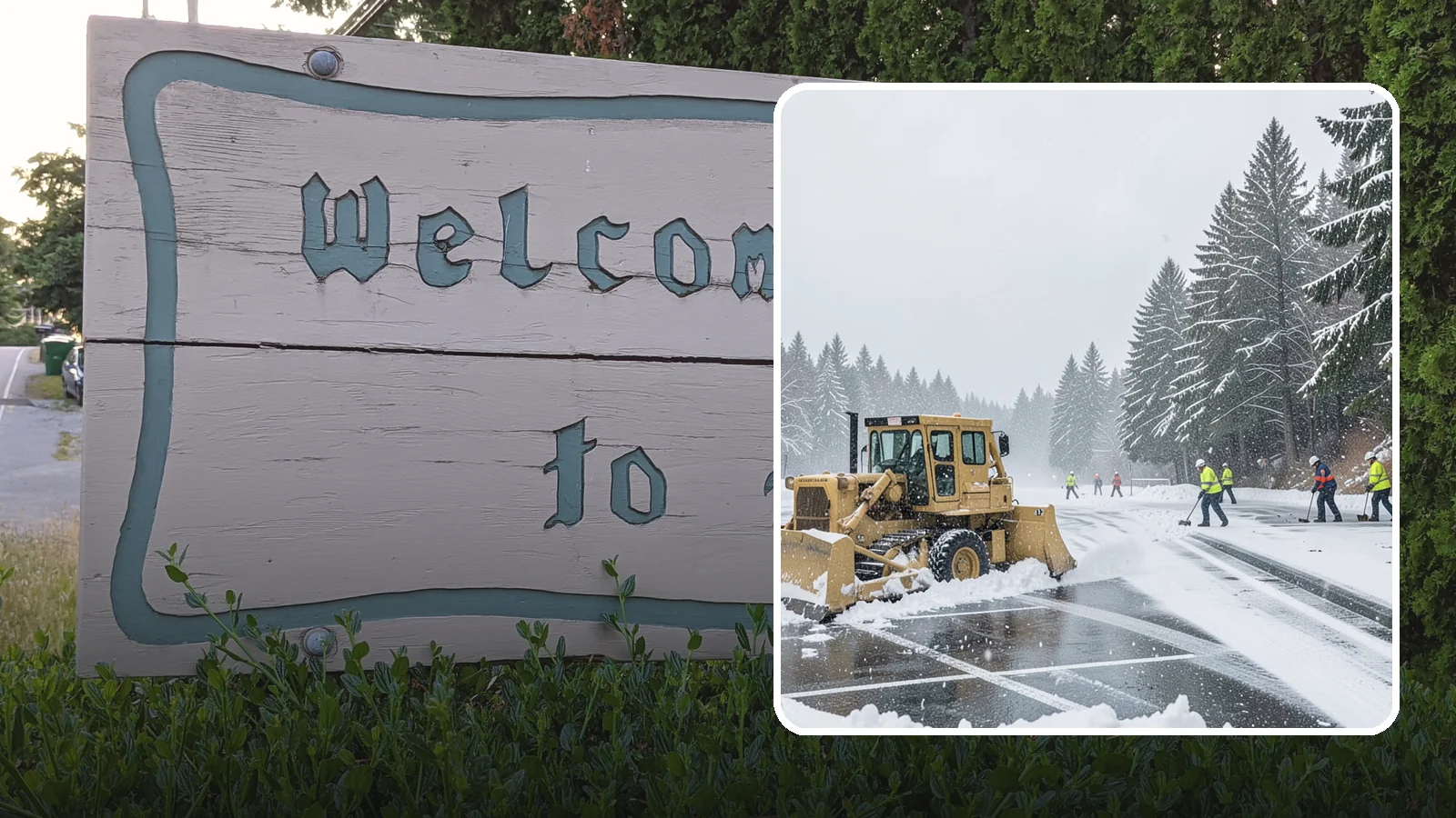 Parking Lot Plowing in Brier, Snohomish County, WA - When a Puget Sound cold snap drops several inches overnight, our plows clear your entire lot before the morning rush.
