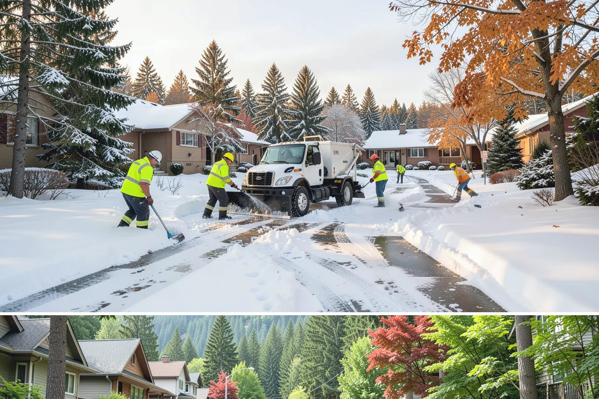 Parking Lot Plowing in Darrington, Snohomish County, WA - Book plowing before the November-through-February window when lowland Arctic outbreaks are most likely.