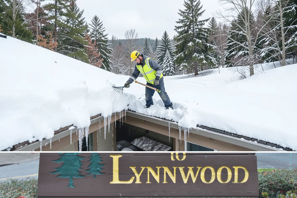 Parking Lot Plowing in Lynnwood, Snohomish County, WA - Book plowing before the November-through-February window when lowland Arctic outbreaks are most likely.