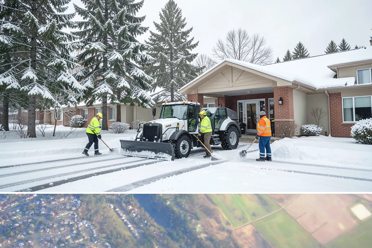 Parking Lot Salting in Algona, King County, WA - Salting runs strongest through the mid-winter freeze window of December to February.