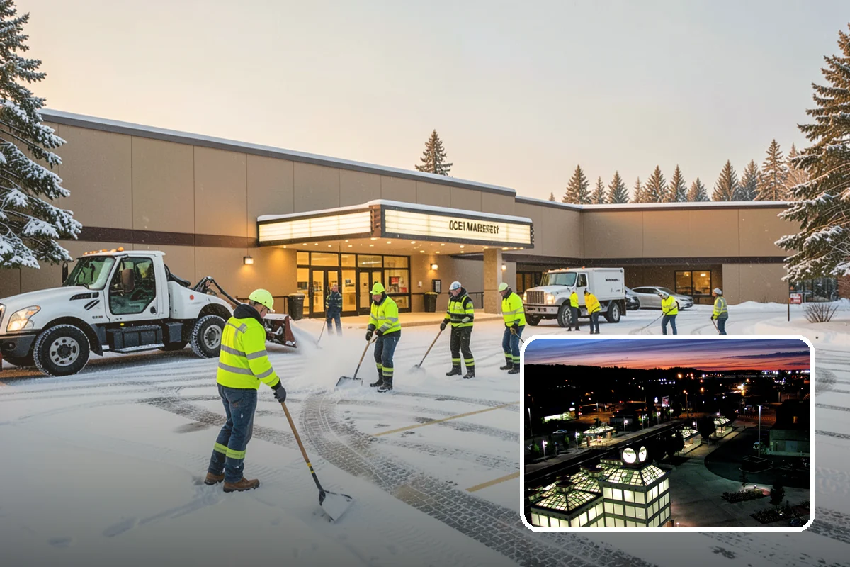 Parking Lot Salting in Auburn, King County, WA - Effective across typical lowland ice temperatures