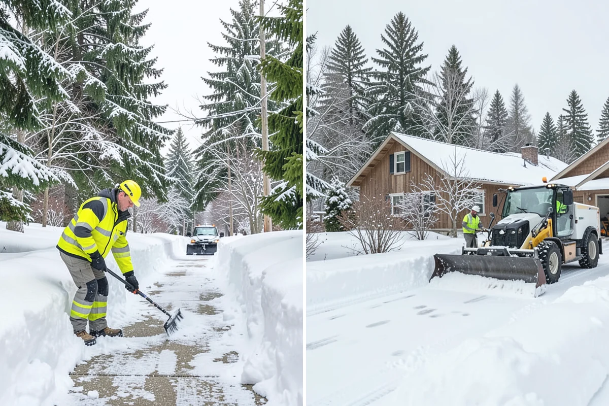 Parking Lot Salting in Auburn, King County, WA - We confirm temperatures fall within salt's effective range