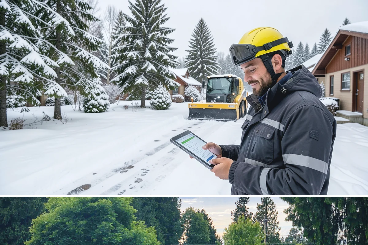 Parking Lot Salting in Bonney Lake, Pierce County, WA - Salting runs strongest through the mid-winter freeze window of December to February.