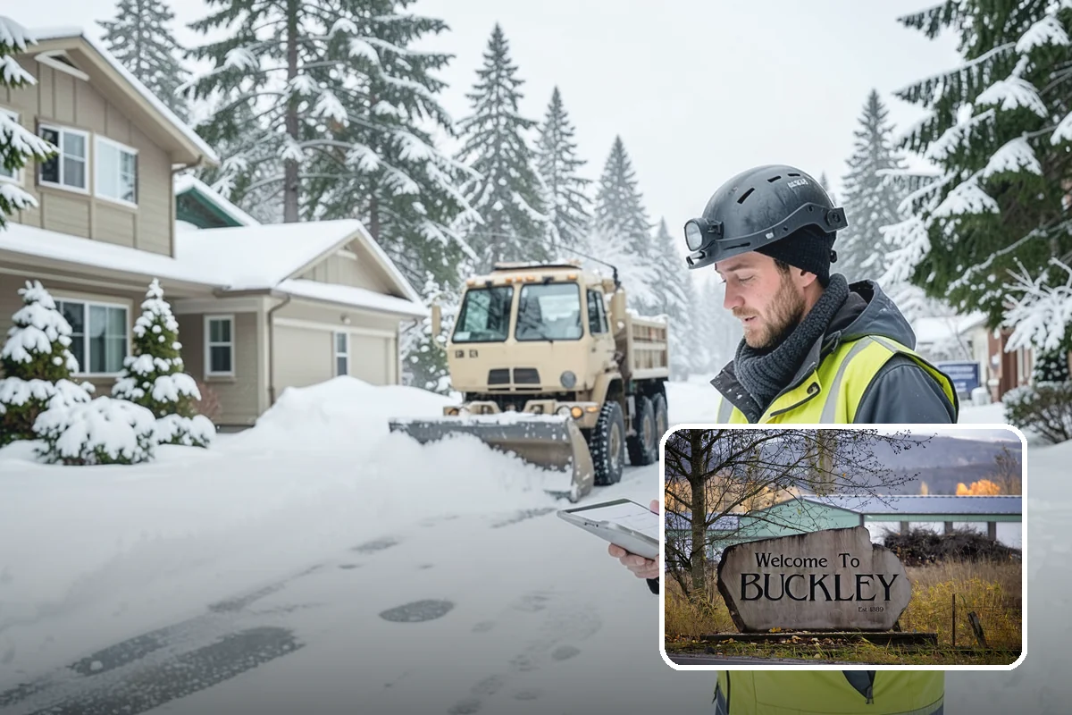Parking Lot Salting in Buckley, Pierce County, WA - Effective across typical lowland ice temperatures