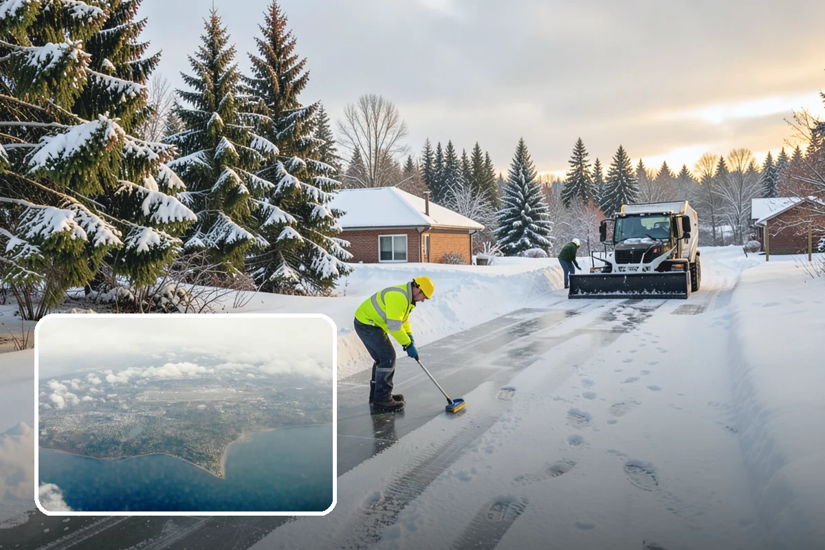 Parking Lot Salting in Burien, King County, WA - Effective across typical lowland ice temperatures