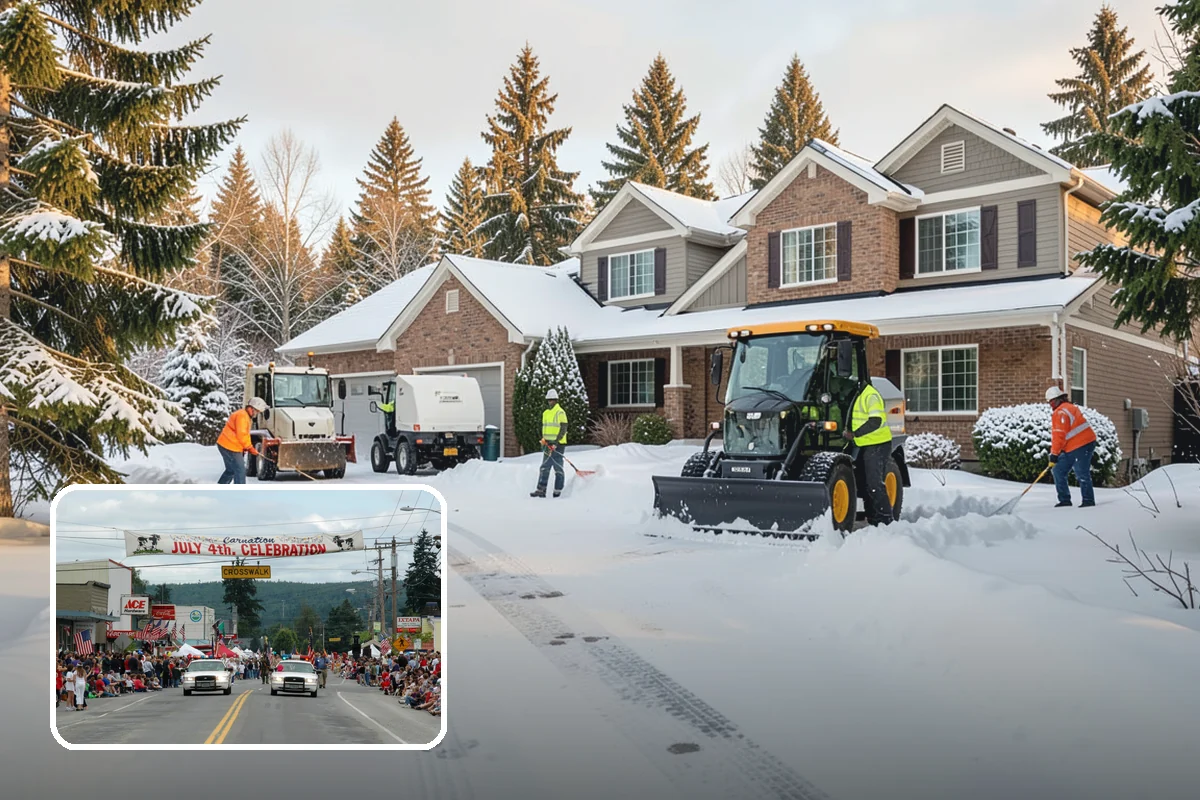 Parking Lot Salting in Carnation, King County, WA - Effective across typical lowland ice temperatures
