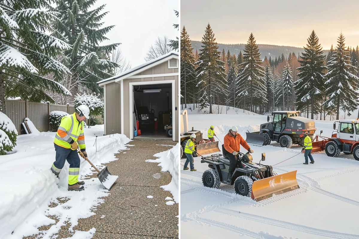 Parking Lot Salting in Carnation, King County, WA - We confirm temperatures fall within salt's effective range