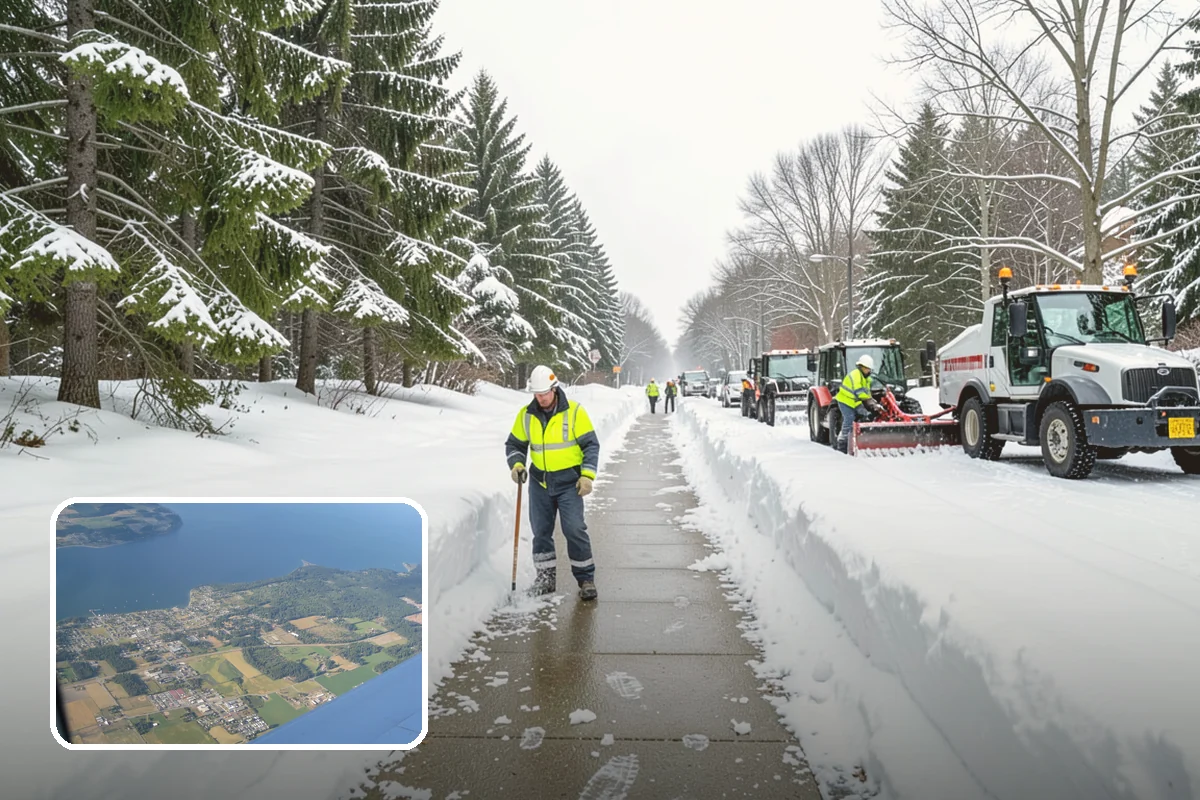 Parking Lot Salting in Coupeville, Island County, WA - Effective across typical lowland ice temperatures