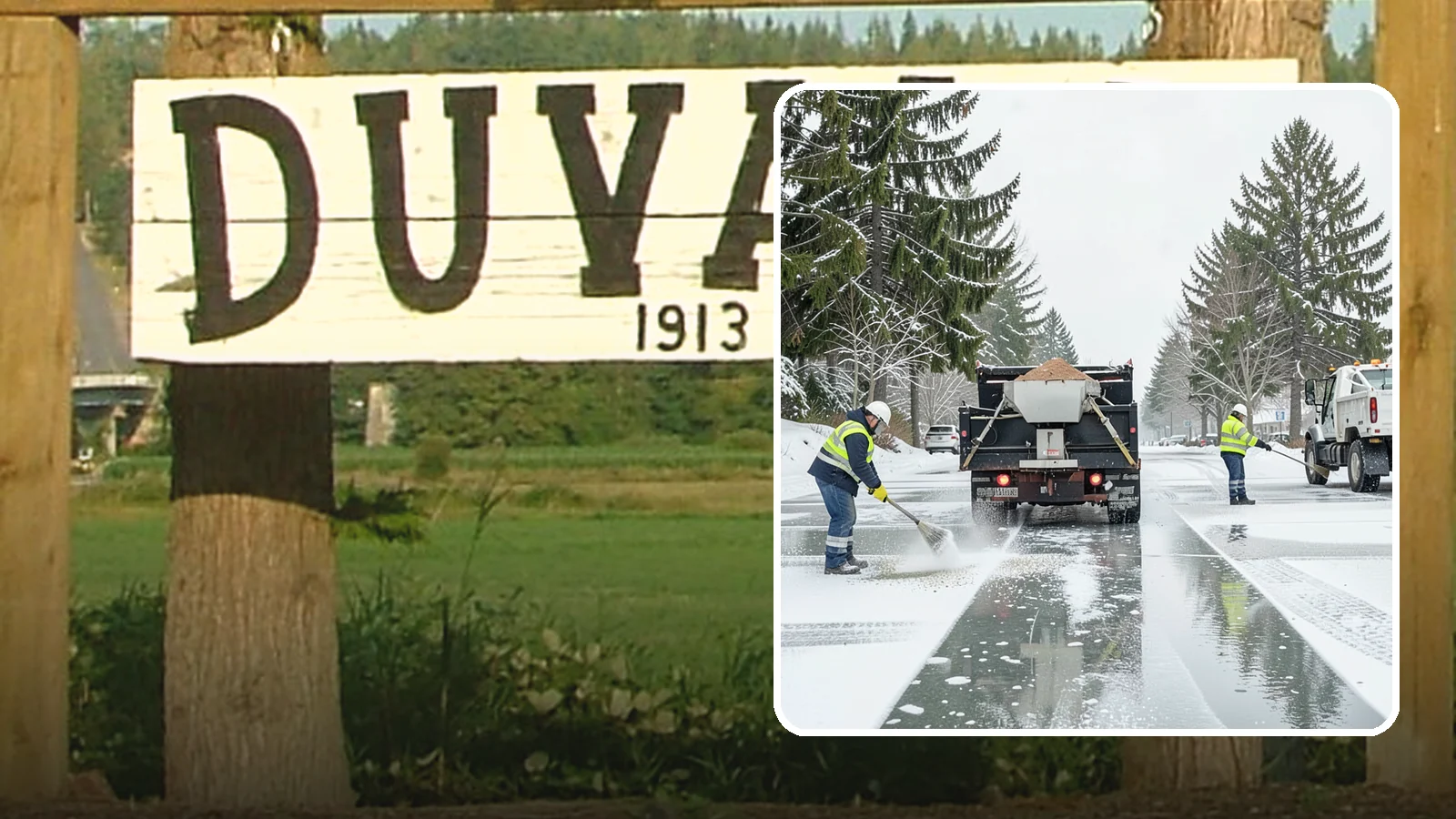 Parking Lot Salting in Duvall, King County, WA - We apply road salt to commercial lots to melt ice and keep pavement clear through typical Western Washington cold.