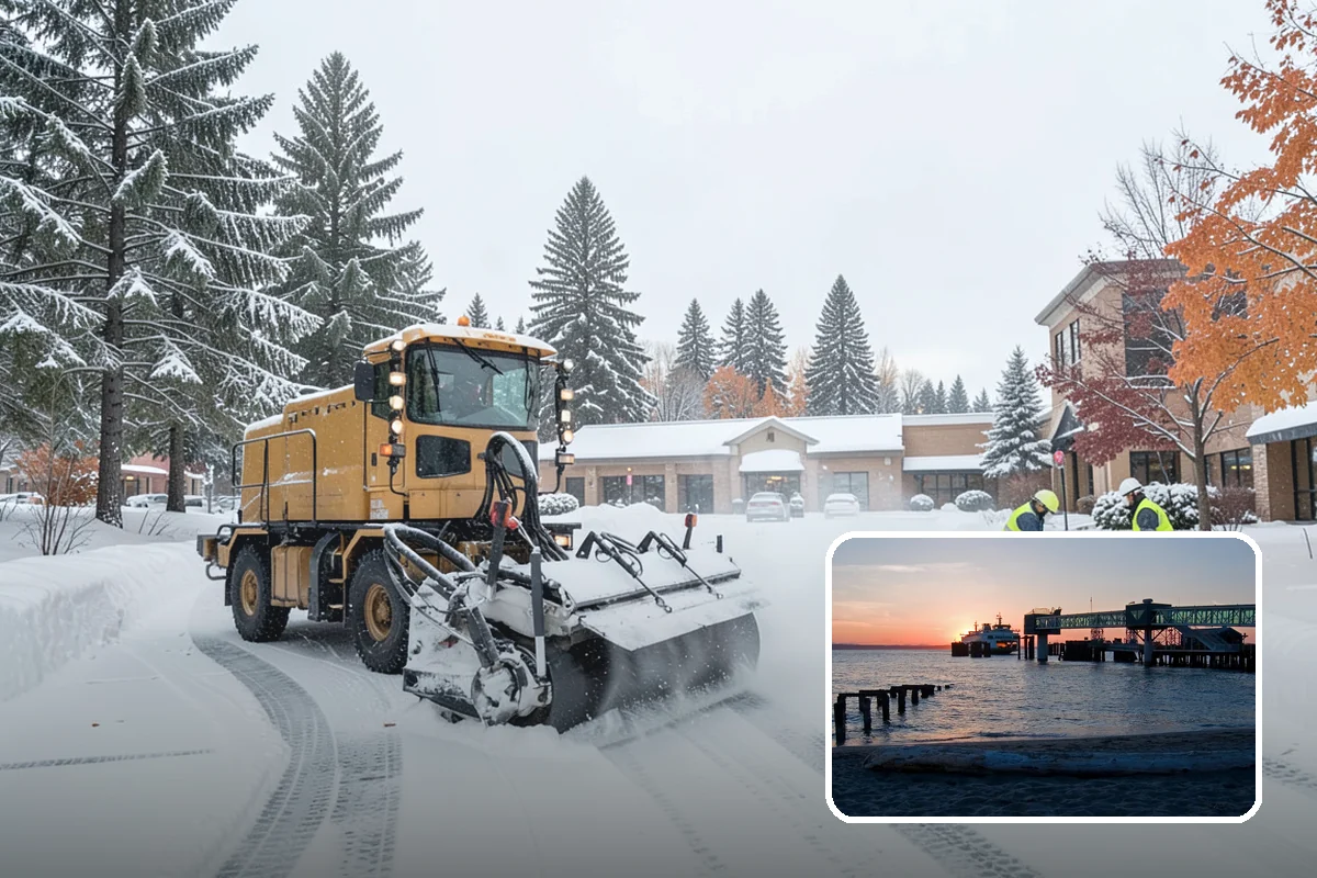 Parking Lot Salting in Edmonds, Snohomish County, WA - Effective across typical lowland ice temperatures