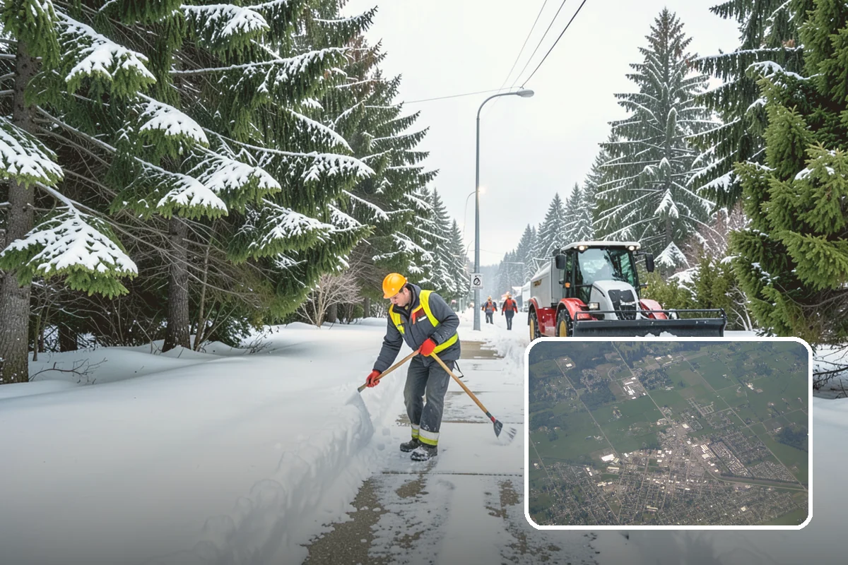 Parking Lot Salting in Enumclaw, King County, WA - Effective across typical lowland ice temperatures
