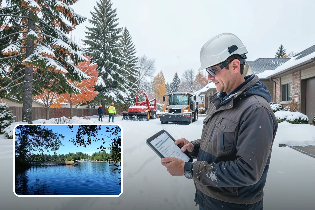 Parking Lot Salting in Federal Way, King County, WA - Effective across typical lowland ice temperatures