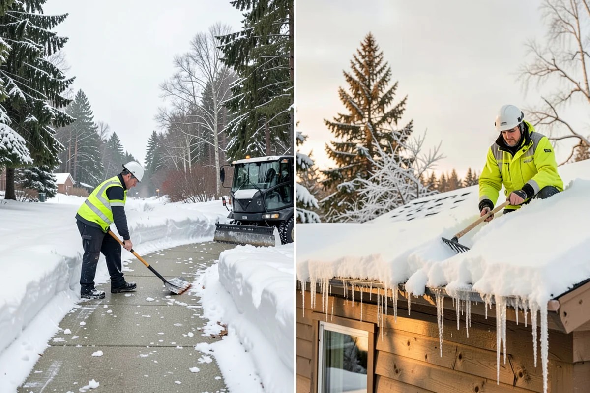 Parking Lot Salting in Federal Way, King County, WA - We confirm temperatures fall within salt's effective range