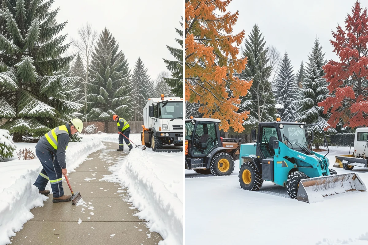 Parking Lot Salting in Fife, Pierce County, WA - We confirm temperatures fall within salt's effective range