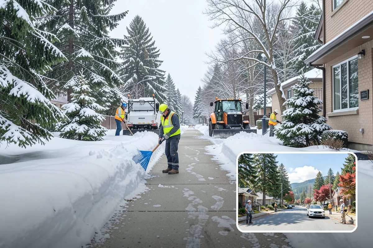 Parking Lot Salting in Hunts Point, King County, WA - Effective across typical lowland ice temperatures