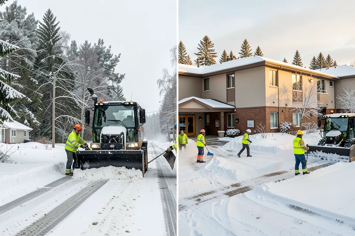 Parking Lot Salting in Kenmore, King County, WA - We confirm temperatures fall within salt's effective range