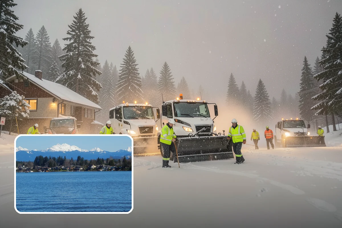Parking Lot Salting in Lake Stevens, Snohomish County, WA - Effective across typical lowland ice temperatures