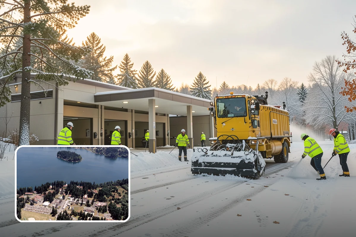 Parking Lot Salting in Lakewood, Pierce County, WA - Effective across typical lowland ice temperatures