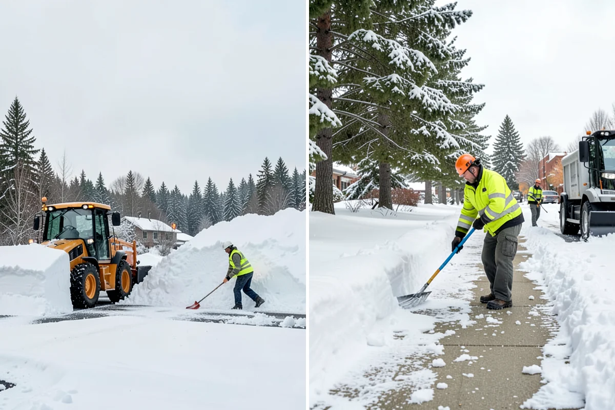 Parking Lot Salting in Lakewood, Pierce County, WA - We confirm temperatures fall within salt's effective range