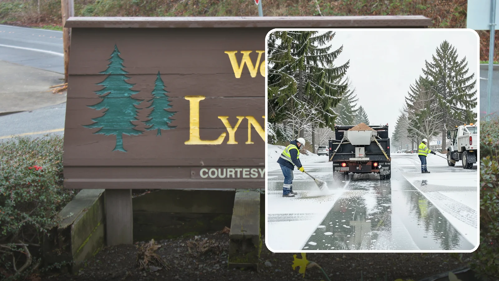 Parking Lot Salting in Lynnwood, Snohomish County, WA - We apply road salt to commercial lots to melt ice and keep pavement clear through typical Western Washington cold.