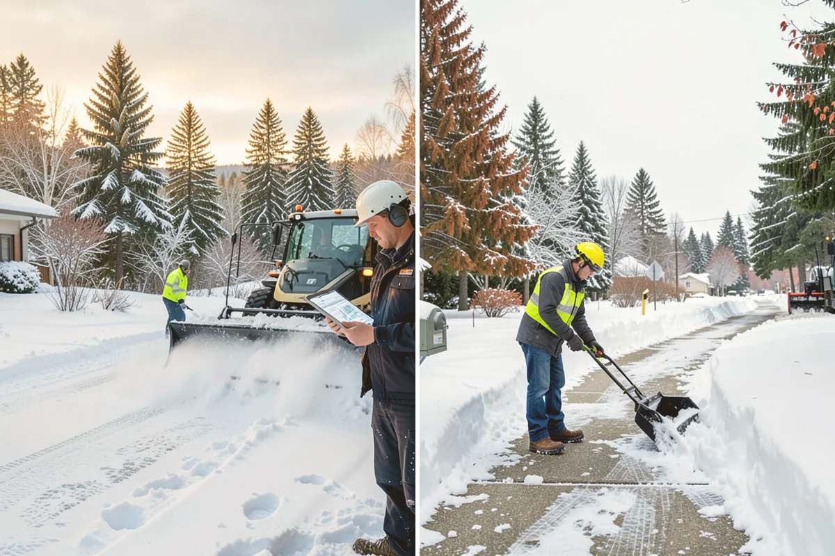 Parking Lot Salting in Lynnwood, Snohomish County, WA - We confirm temperatures fall within salt's effective range