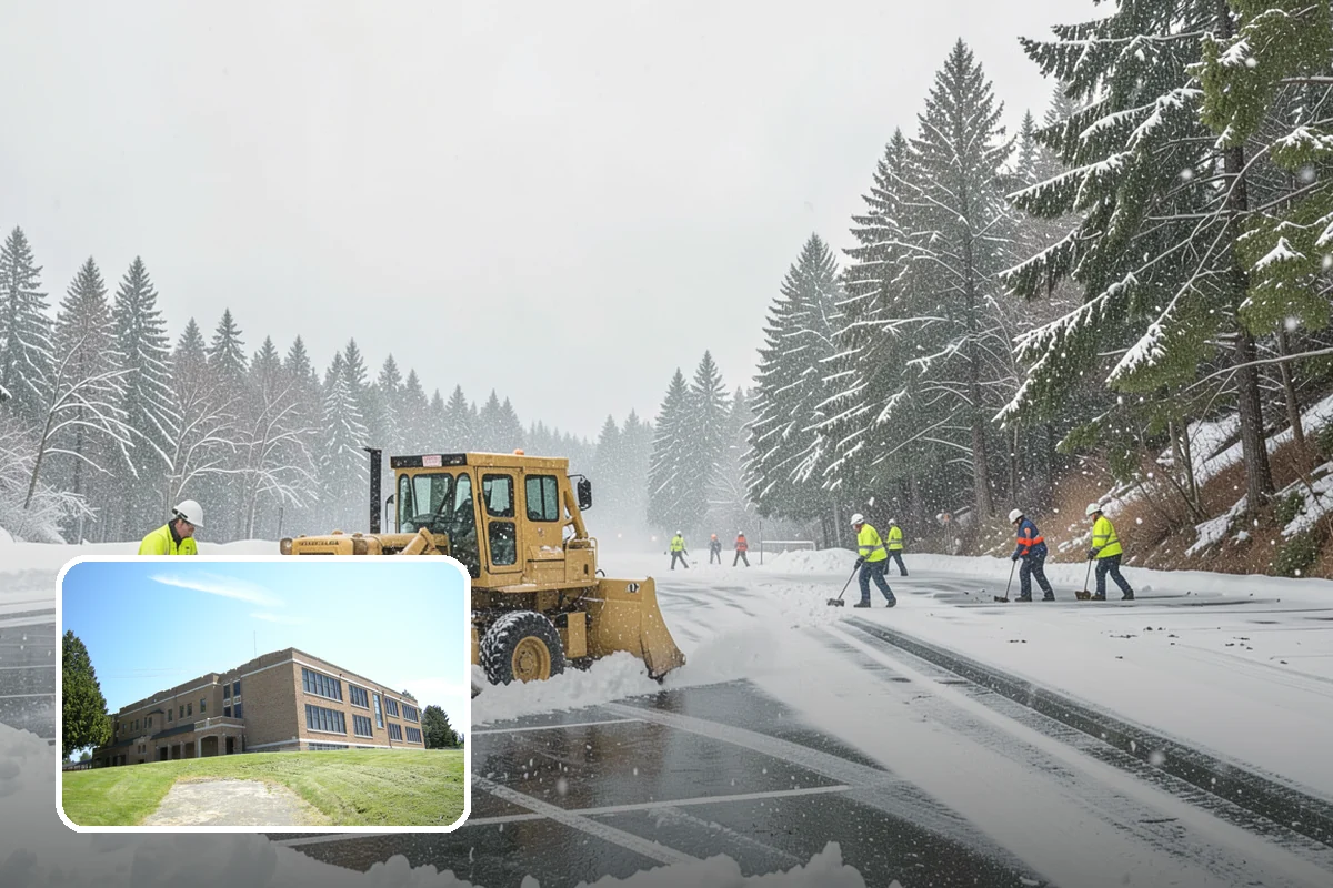 Parking Lot Salting in Maple Valley, King County, WA - Effective across typical lowland ice temperatures
