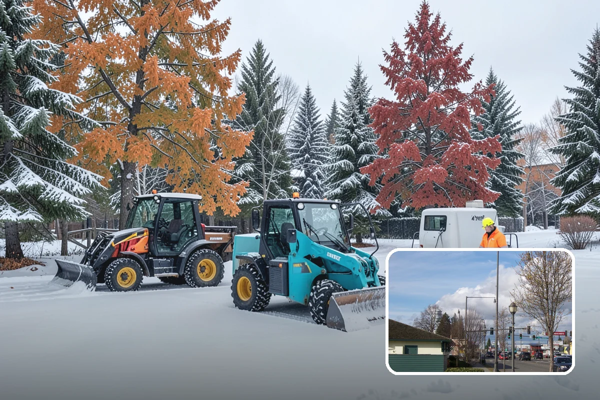Parking Lot Salting in Marysville, Snohomish County, WA - Effective across typical lowland ice temperatures