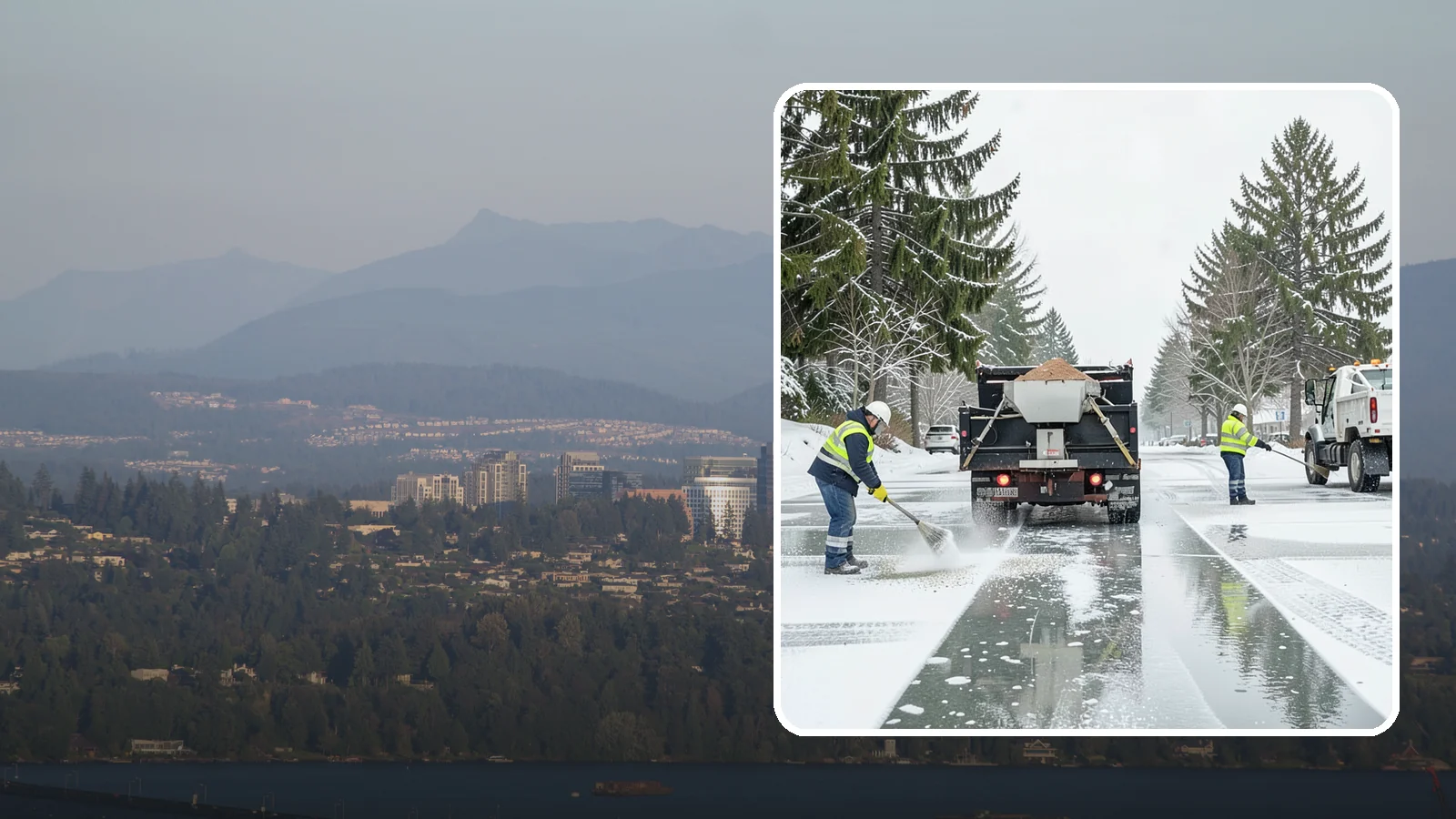 Parking Lot Salting in Medina, King County, WA - We apply road salt to commercial lots to melt ice and keep pavement clear through typical Western Washington cold.