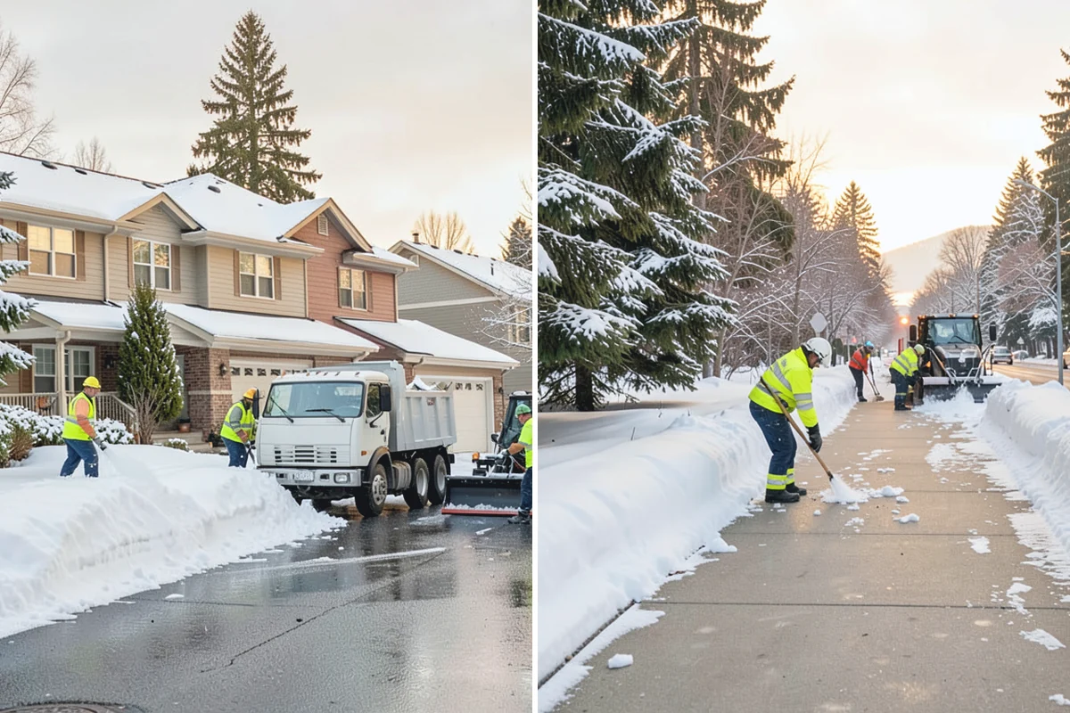 Parking Lot Salting in Medina, King County, WA - We confirm temperatures fall within salt's effective range